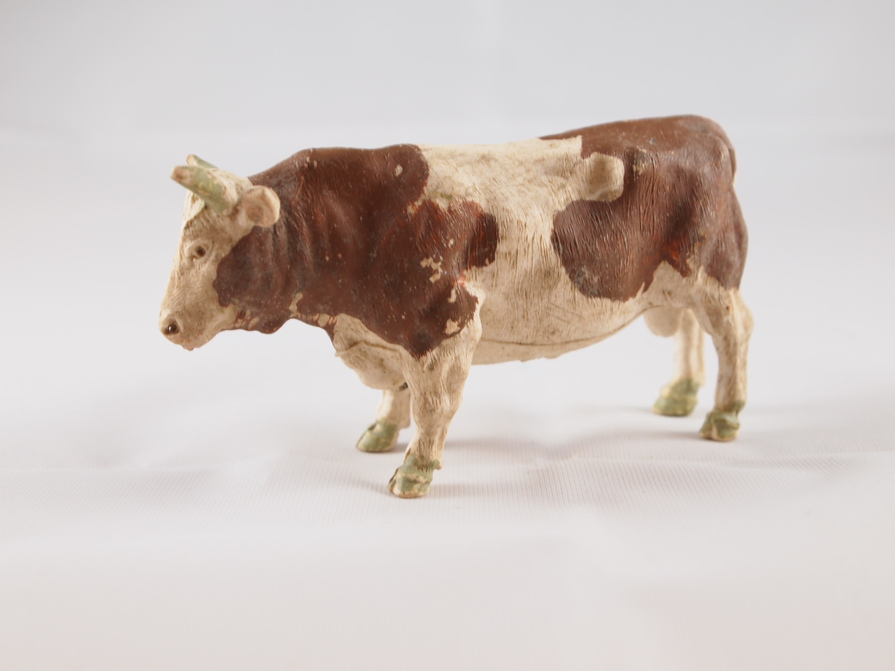 Britains Brown and White Cow Standing