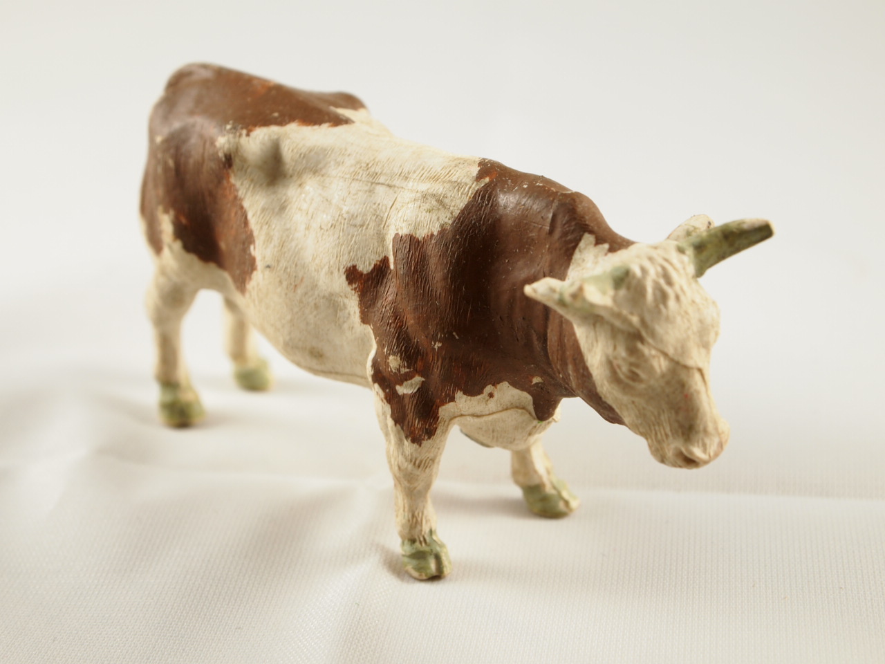 Britains Brown and White Cow Standing