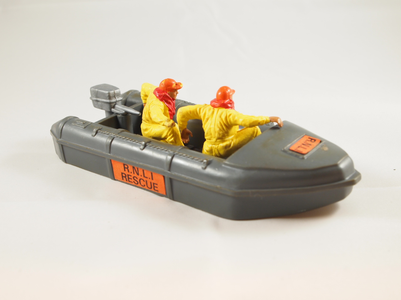 Britains Inflatable boat with R.N.L.I. crew