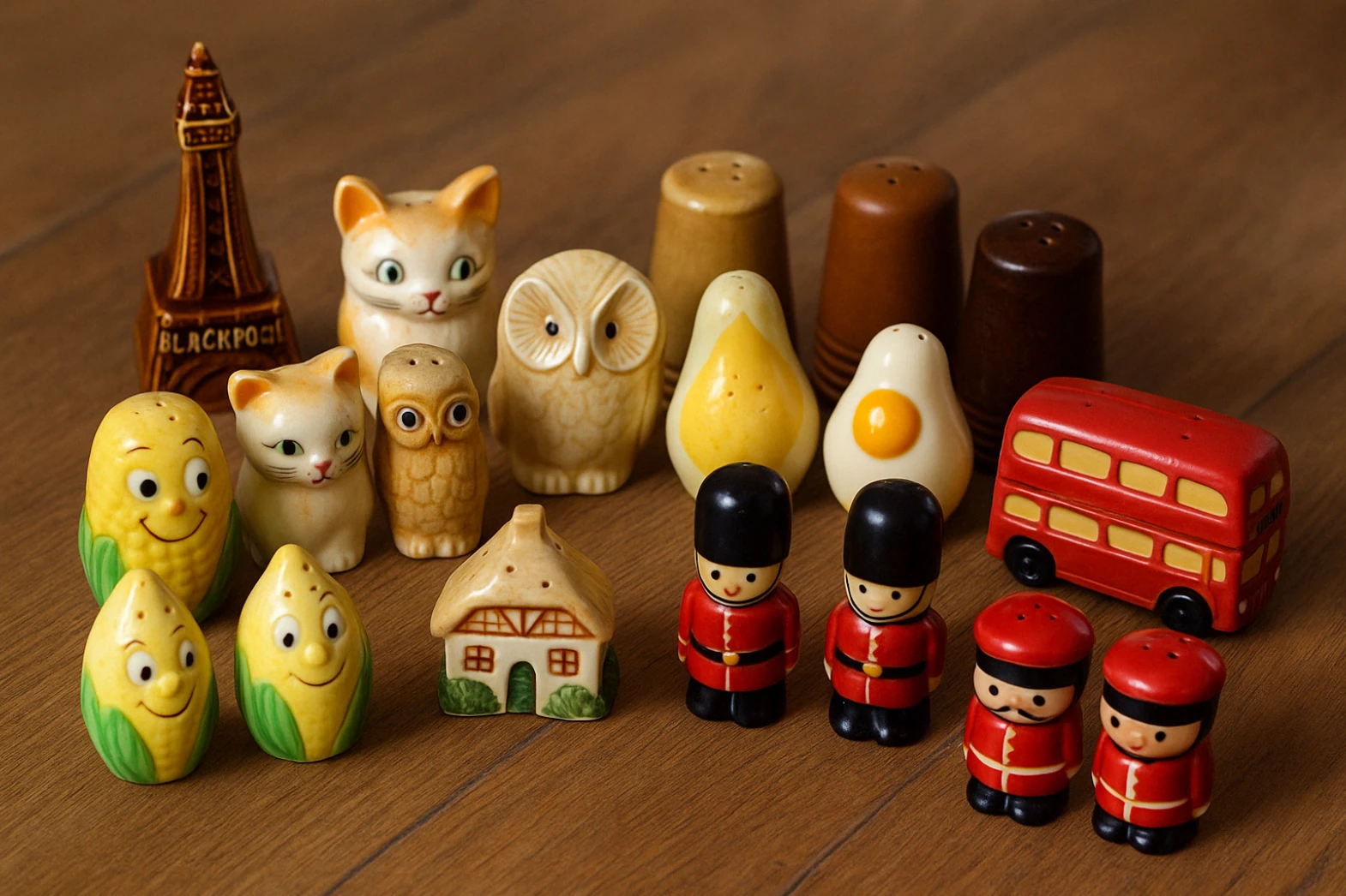 Collecting Vintage Salt and Pepper Shakers - Vintage Collectables