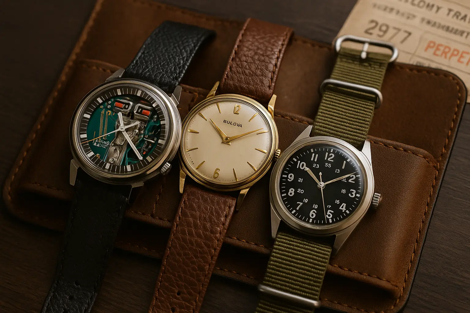 Collecting Vintage Bulova Watches - Vintages Collectables