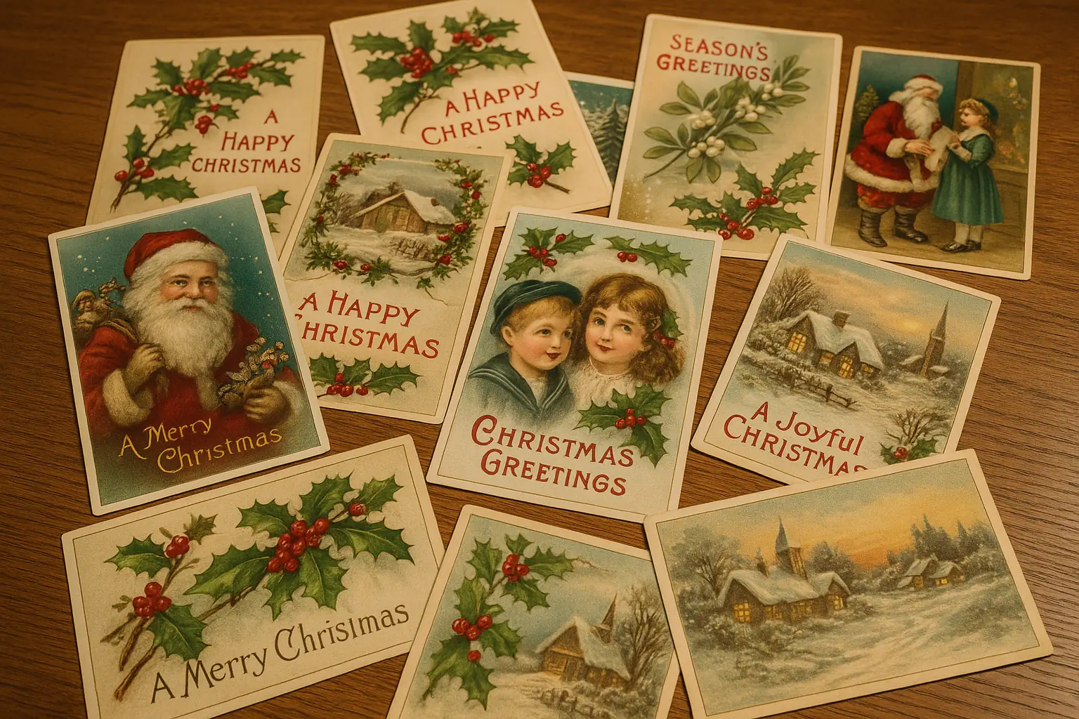 Collecting Vintage Christmas Postcards - n - Vintages Collectables