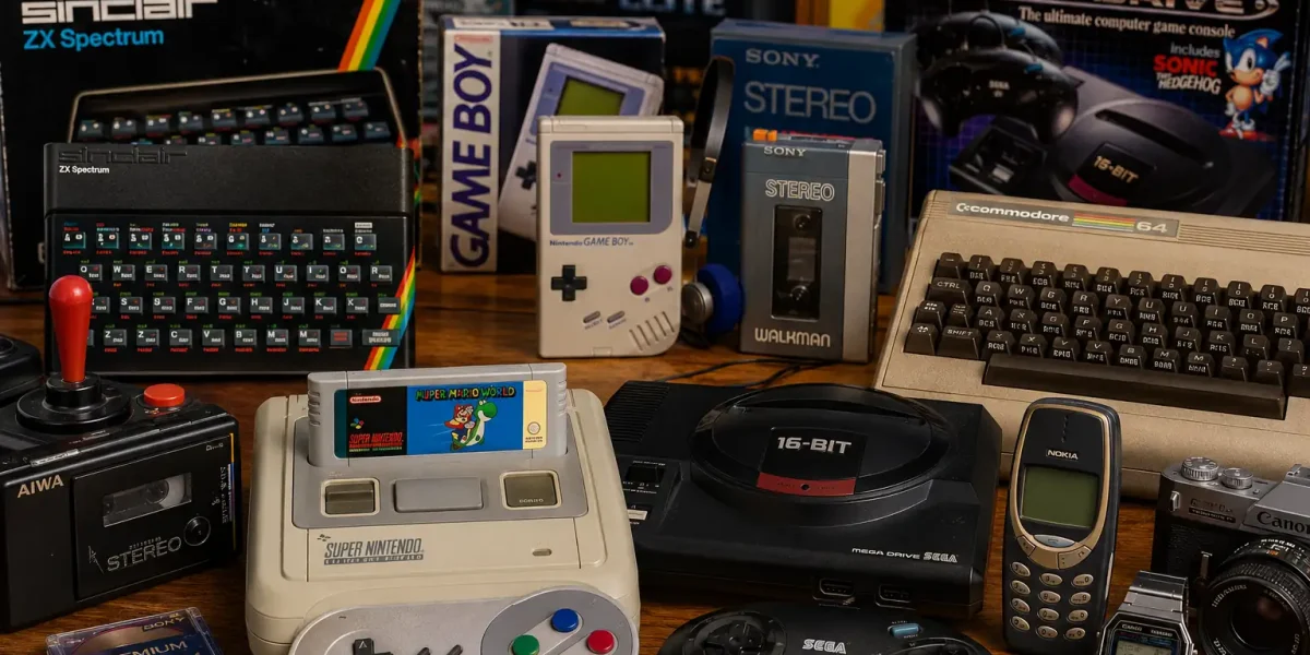 Most Wanted Retro Tech Items in the UK - Vintage Collectables